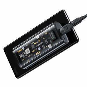 پاوربانک یوسمز شفاف مدل CD189 ظرفیت 9000 توان 22.5 وات