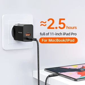 شارژر دیواری دو پورت مک دودو CH-195 توان 20 وات