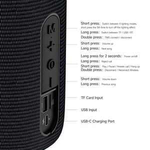 اسپیکر بلوتوثی قابل حمل مک دودو مدل BS-141