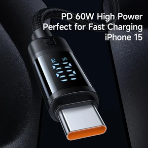 کابل شارژ USB-C به USB-C مک دودو مدل CA-578 طول 1.2 متر توان 60 وات