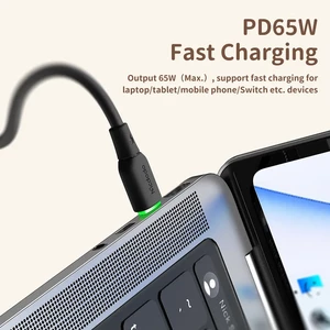 کابل شارژ USB-C به USB-C مک دودو مدل CA-477 طول 1.2 متر توان 65 وات