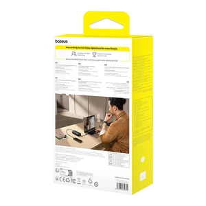 پاوربانک بیسوس مدل Free2Pull PPLSC01-20 ظرفیت 20000 میلی آمپر توان 65 وات