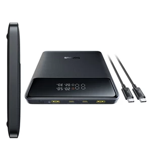 پاوربانک بیسوس مدل Blade H1 PPBLD100HD ظرفیت 20000 میلی آمپر توان 100 وات