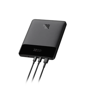 پاوربانک بیسوس مدل Blade PPBLD100-X ظرفیت 20000 میلی آمپر توان 100 وات