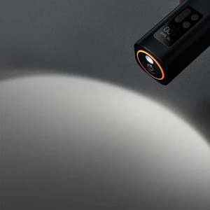 پمپ باد و چراغ قوه بیسوس مدل Super Mini Inflator Pump BS-CG003