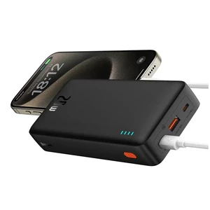 پاوربانک بیسوس مدل Airpow PPAP20K ظرفیت 20000 میلی آمپر توان 20 وات