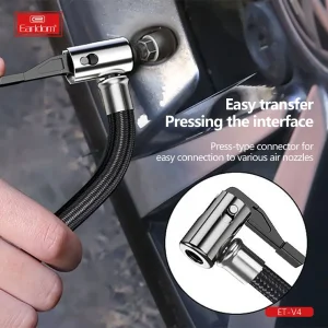 پمپ باد و چراغ قوه شارژی ارلدام مدل Earldom ET-V4