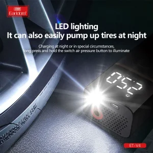 پمپ باد و چراغ قوه شارژی ارلدام مدل Earldom ET-V4