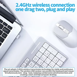 کیبورد و ماوس بی سیم مافی مدل Mofii X100