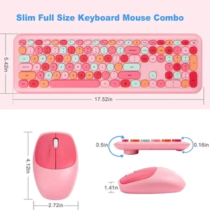 کیبورد و ماوس بی سیم مافی مدل Mofii 666