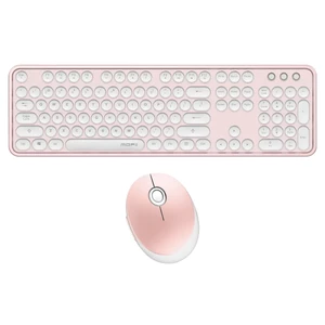 کیبورد و ماوس بی سیم مافی مدل Sweet Pure