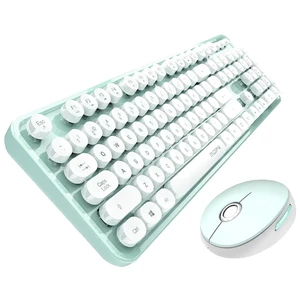 کیبورد و ماوس بی سیم مافی مدل Sweet Pure