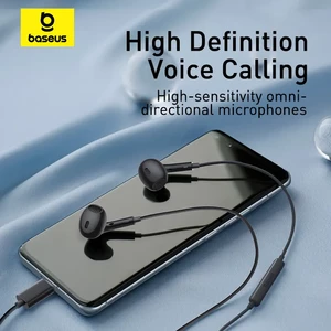 هندزفری باسیم بیسوس مدل Encok CZ17 با کانکتور تایپ سی