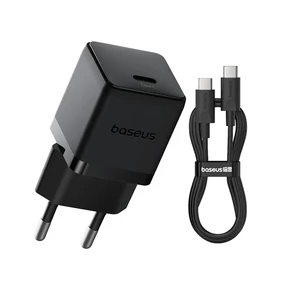 شارژر دیواری بیسوس Palm CCZC30CE توان 30 وات با کابل تایپ سی