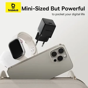 شارژر دیواری بیسوس Palm CCZC30CE توان 30 وات با کابل تایپ سی