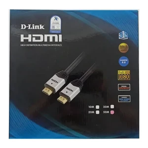کابل HDMI دی لینک مدل HCB-4AABLBR-50 نسخه 2.0 کیفیت 4K طول 50 متر