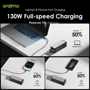 پاوربانک اورایمو مدل OPB-727SQ ظرفیت 27600 میلی آمپر توان 130 وات