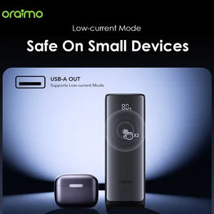 پاوربانک اورایمو مدل OPB-727SQ ظرفیت 27600 میلی آمپر توان 130 وات