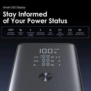 پاوربانک اورایمو مدل OPB-727SQ ظرفیت 27600 میلی آمپر توان 130 وات