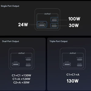 پاوربانک اورایمو مدل OPB-727SQ ظرفیت 27600 میلی آمپر توان 130 وات
