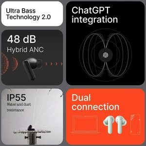 هندزفری بلوتوثی ناتینگ مدل CMF Buds 2