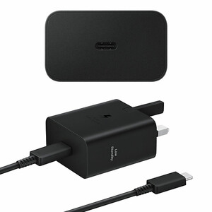 شارژر دیواری اورجینال سامسونگ مدل EP-T4511 Low Standby توان 45 وات سه پین با کابل تایپ سی