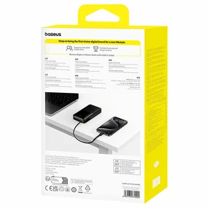 پاوربانک بیسوس مدل Bipow 2 PPBD2-2W20 ظرفیت 20000 میلی آمپر توان 20 وات