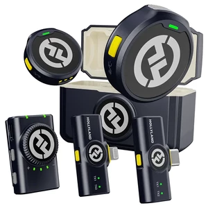 میکروفون یقه‌ای بی سیم هالی لند مدل LARK M2 Combo