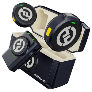 میکروفون یقه‌ای بی سیم هالی لند مدل LARK M2 Combo