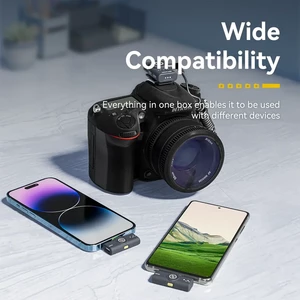 میکروفون یقه‌ای بی سیم هالی لند مدل LARK M2 Combo