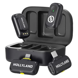 میکروفون یقه‌ای بی سیم هالی لند مدل LARK A1 Combo