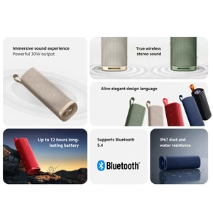 اسپیکر بلوتوثی قابل حمل شیائومی مدل MDZ-38-DB توان 30 وات