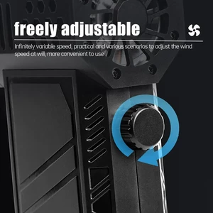 جت فن شارژی سوپر پاور مدل Super Intense Wind Turbo Fan X6