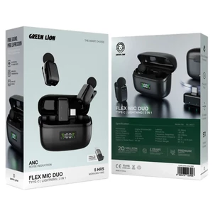 میکروفن دوکاربره بی سیم گرین لاین مدل Flex Mic Duo