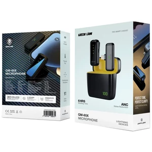 میکروفن بی سیم گرین لاین مدل GM-65X لایتنینگ