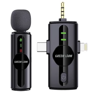 میکروفون یقه ای بی سیم گرین لاین مدل GM-79X