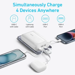 پاوربانک انکر Zolo مدل A1681 ظرفیت 20000 میلی آمپر توان 30 وات