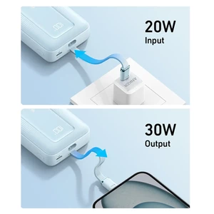 پاوربانک انکر Zolo مدل A1689 ظرفیت 20000 میلی آمپر توان 30 وات