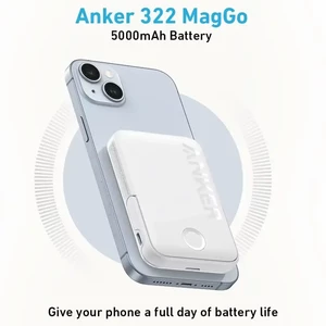 پاوربانک بی سیم انکر MagGo مدل A1618 ظرفیت 5000 توان 12 وات