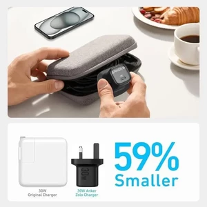 شارژر دیواری انکر مدل Anker Zolo A2699 توان 20 وات سه پین