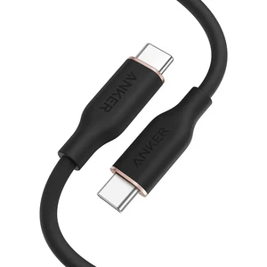کابل شارژ USB-C به USB-C انکر PowerLine III Flow مدل A8552 طول 0.9 متر توان 240 وات