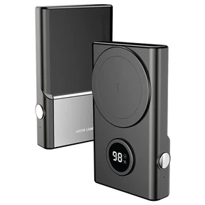 پاوربانک مگ سیف گرین لاین مدل MagSnap Pro ظرفیت 10000 میلی آمپر ساعت توان 20 وات