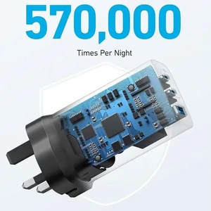 شارژر دیواری انکر 336 مدل A2674 توان 67 وات سه پین