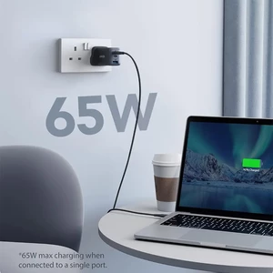 شارژر دیواری انکر PowerPort III مدل A2667 توان 65 وات سه پین