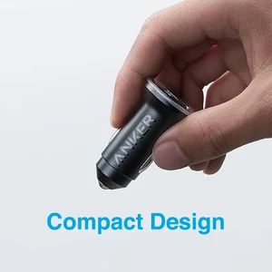 شارژر فندکی انکر 323 مدل A2735 دو پورت 52.5 وات