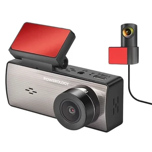دوربین ثبت وقایع جلو و عقب خودرو پاورولوژی Powerology Dual Recording Dash Camera PDCAM2K1