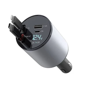 شارژر فندکی فست شارژ 50 وات گرین لاین Green Lion 4 in 1 Car Charger