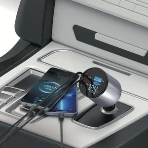 شارژر فندکی فست شارژ 50 وات گرین لاین Green Lion 4 in 1 Car Charger