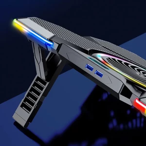 پایه نگهدارنده گیمینگ لپ تاپ کول کلد مدل F13-1  با 5 فن