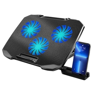 پایه نگهدارنده لپ تاپ کول کلد مدل F2 Plus با 3 فن